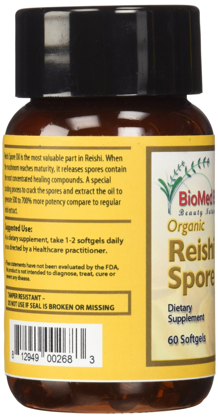 Reishi Spore Oil, 60 Count