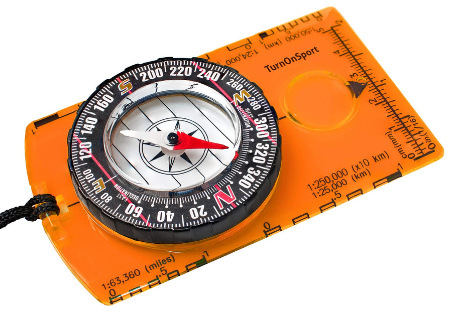 Orienteering Compass Hiking Backpacking Compass | Advanced Scout Compass Camping Navigation - Boy Scout Compass for Kids | Professional Field Compass for Map Reading - Best Survival Gifts
