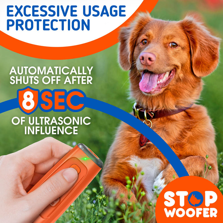 Ultrasonic Dog Training-Bark Control Device for Small Medium and Large Dogs-Dog Bark Deterrent Devices- Anti Barking Device up to 16.4 feet Range-Safe for Human & Dogs (Black)