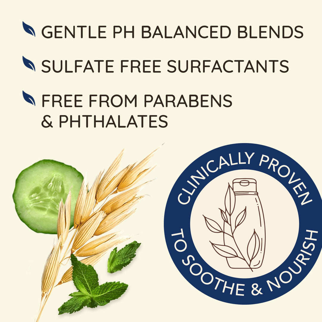Nature's Baby Organics Scalp Soothing Fresh Greens Blend Shampoo For Volume, Thickness And Refresh, Sulfate Free Shampoo, No Dyes Or Parabens, 12 Fl. Oz, 354Ml