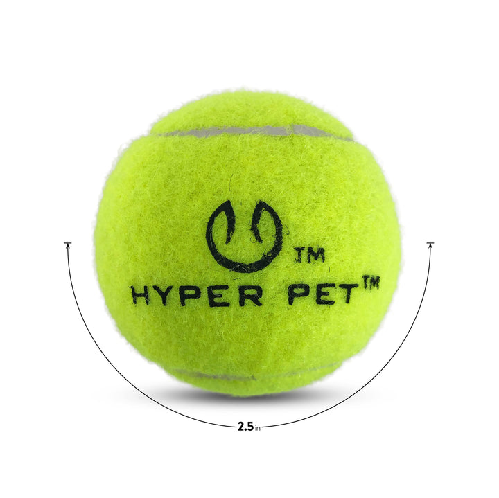 Tennis Balls for Dogs (Safe Dog Ball, Tennis Balls for Exercise & Training) Interactive Toys work with K9 Kannon K2 Dog Ball Launcher - 4 Pack 2.5 Green