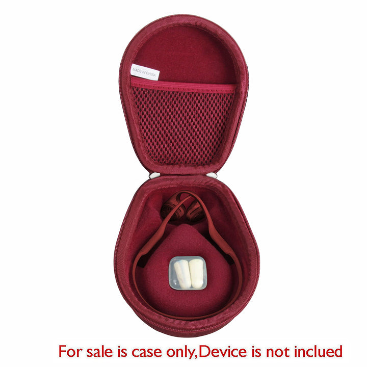 Case for AfterShokz Trekz Air/AfterShokz Aeropex/Titanium Mini/Shokz OpenRun Pro/SHOKZ OpenRun Pro 2 Open Ear Wireless Bone Conduction Headphones AS650 / AS800 (Canyon Red)