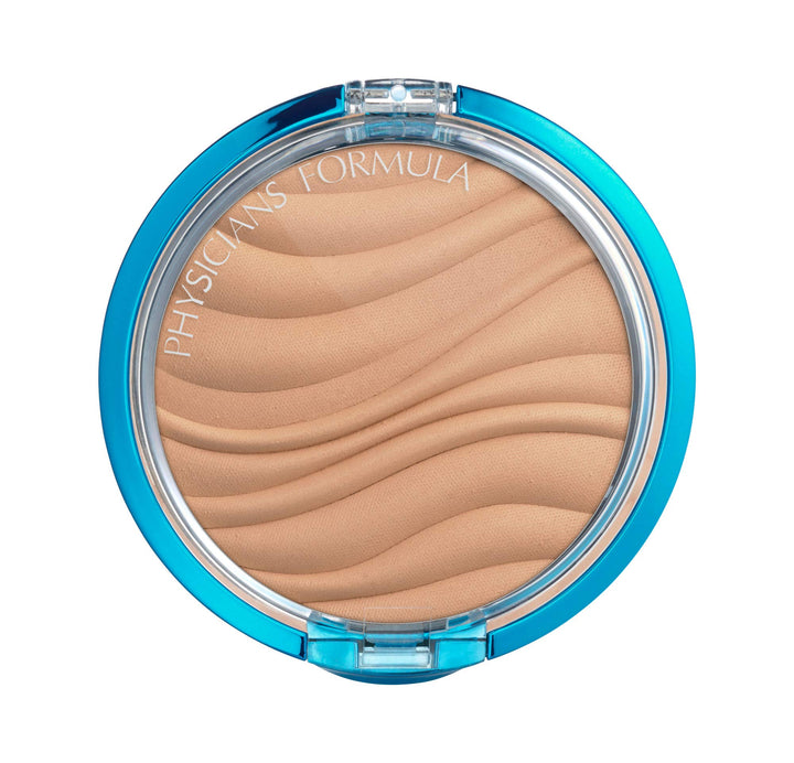 Mineral Wear Talc-Free Mineral Airbrushing Pressed Powder Beige | Dermatologist Tested, Clinically Tested