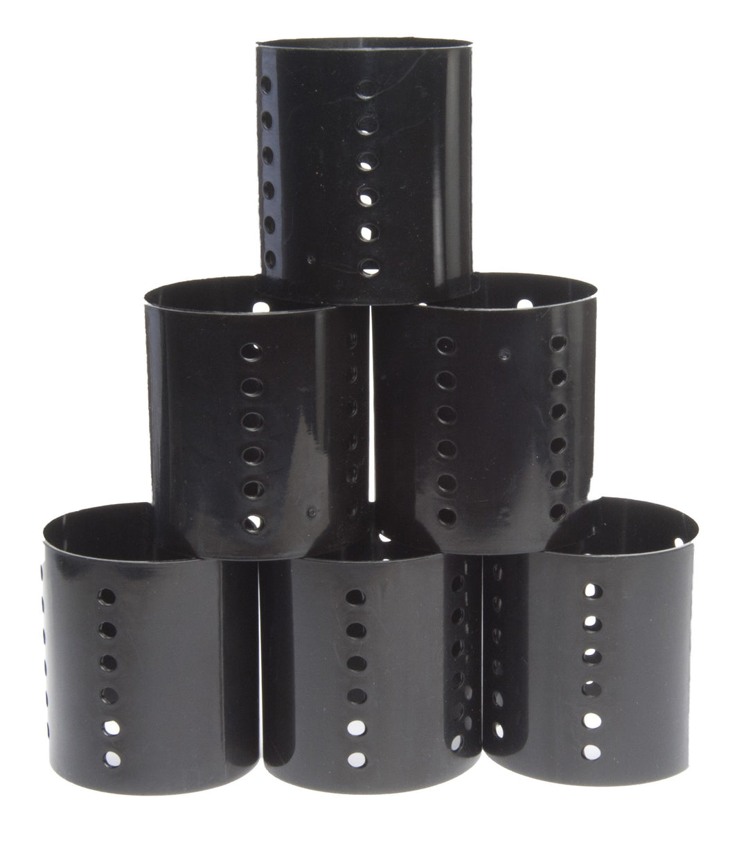 Magnetic Roller, Black, 2-1/2 Inch, 6 Count