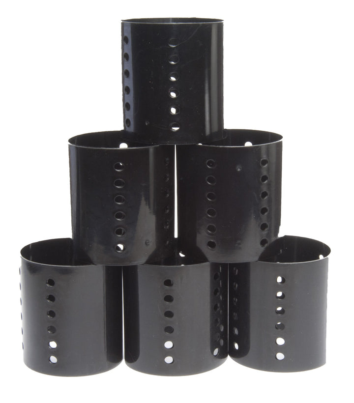 Magnetic Roller, Black, 2-1/2 Inch, 6 Count