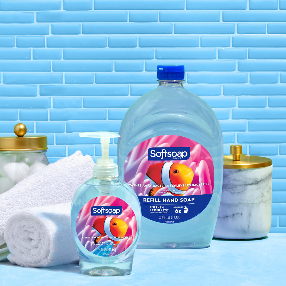 Liquid Hand Soap, Aquarium - 7.5 fluid ounce (Pack of 6)