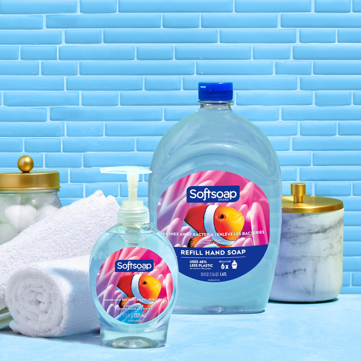 Liquid Hand Soap, Aquarium - 7.5 fluid ounce (Pack of 6)