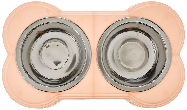 Dolce Diner Dog Bowl, Small, Pink