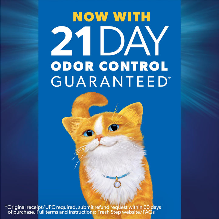 Clean Paws Cat Litter with Febreze Freshness, Advanced Multi Cat Low Tracking Clumping Litter, 37 lbs. (2 x 18.5 lb. Box)