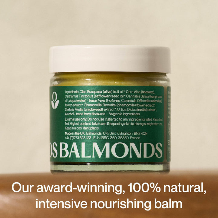 Skin Salvation Intensive Moisturizer – All-Natural Balm for Dry & Sensitive Skin with Calendula, Hemp & Beeswax. Premium, Hydrating Salve, 1 Oz (30 ml)
