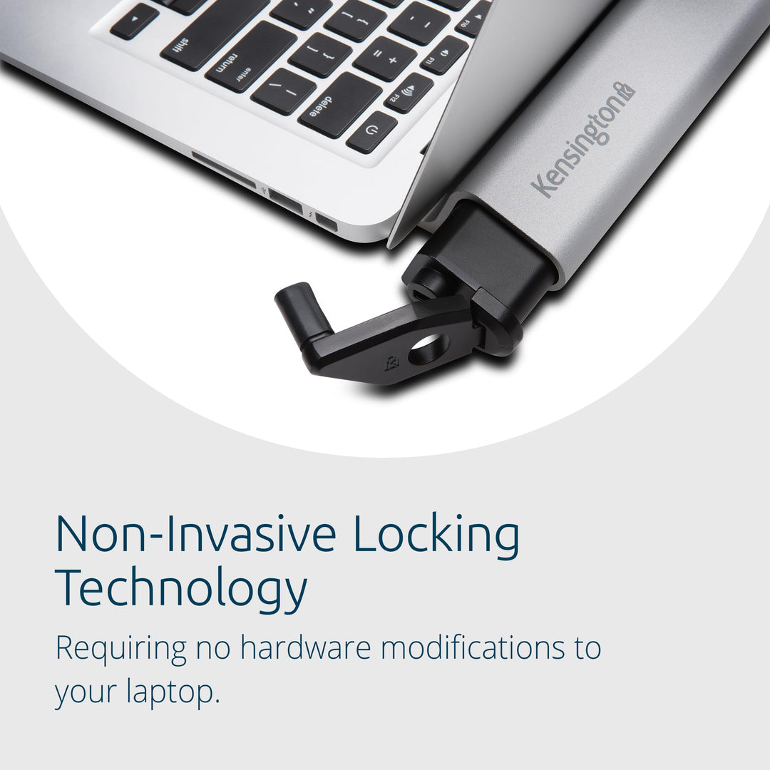 MacBook and Surface Laptop Locking Station with Keyed Lock Cable (K64453WW)