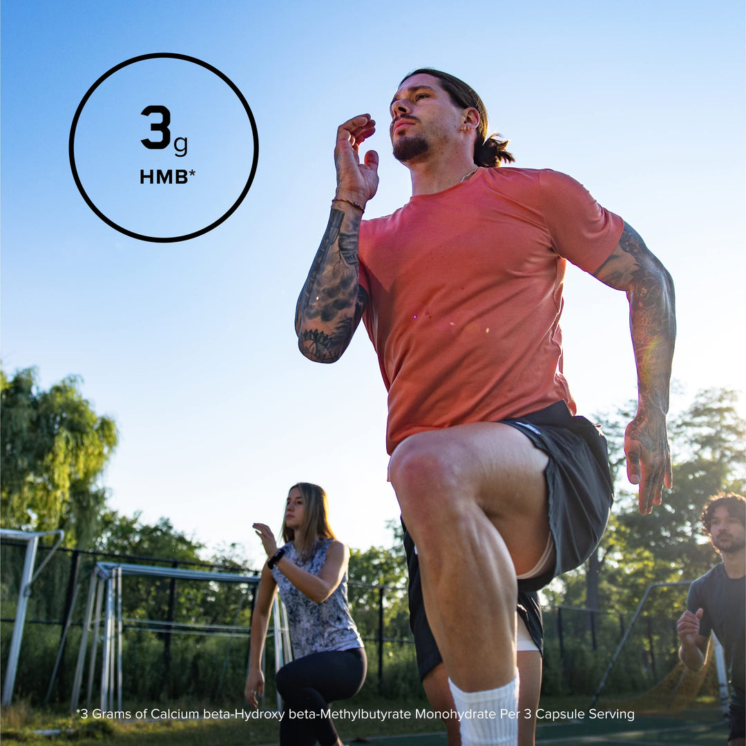 HMB 1000 Caps, 1g of Calcium beta-Hydroxy beta-methylbutyrate per Capsule, 90 Capsules, 30 Servings