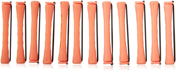 Long Pink Perm Rods, 12 Count