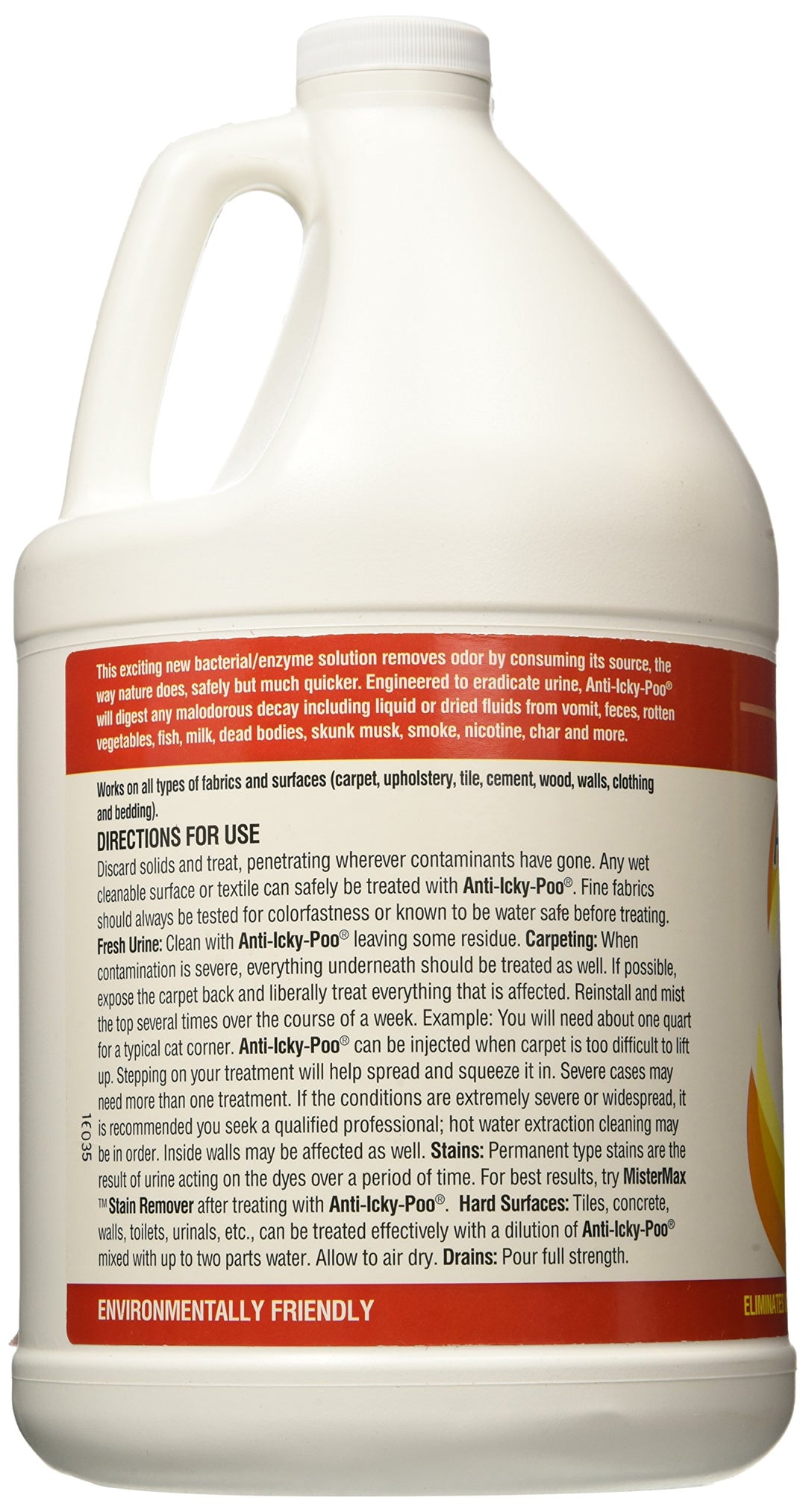 Original Scent Anti Icky Poo Odor Remover, Gallon Size