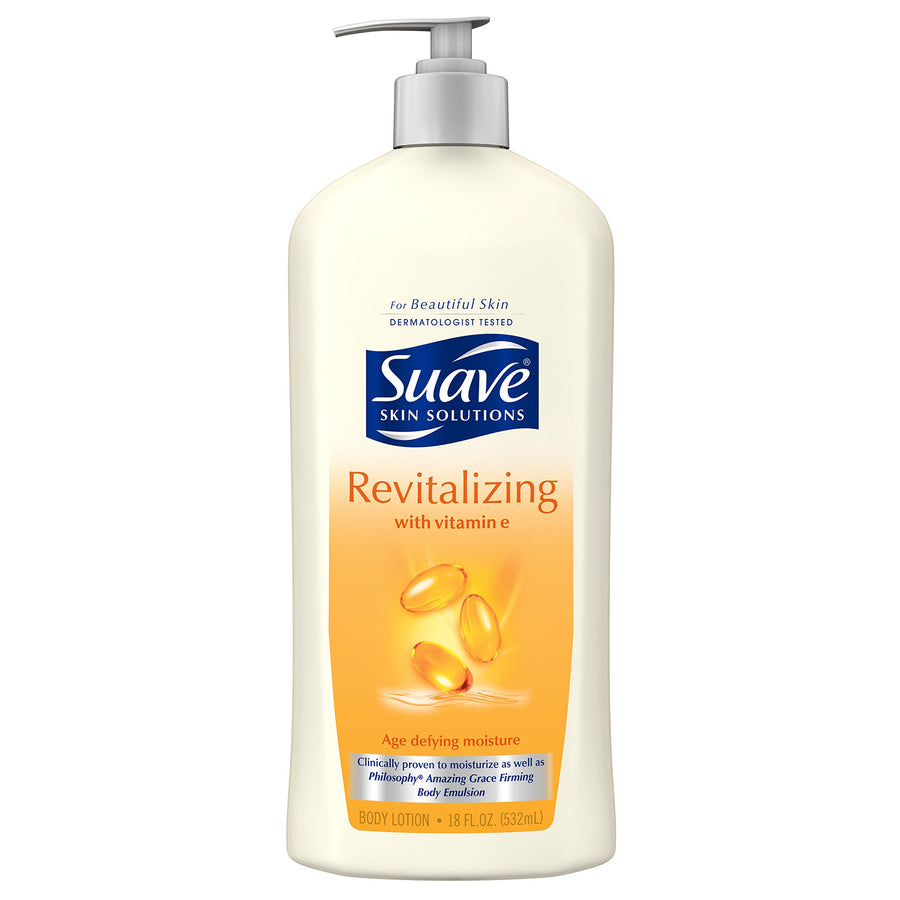 Skin Solutions Body Lotion, Revitalizing with Vitamin E 18 oz