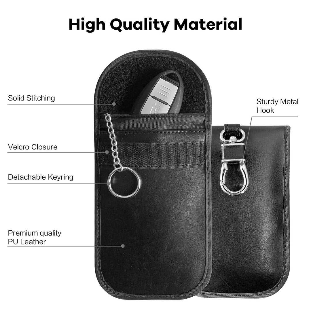 Faraday Bags Key Fob Protector: Faraday Bag Car Key Fob Signal Blocker RFID Key Fob Protector Faraday Key Fob
