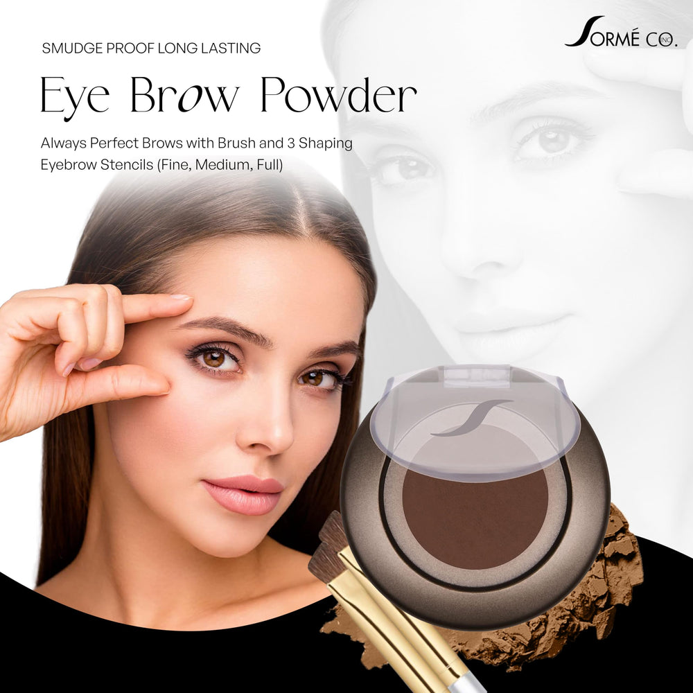 Sorme Cosmetics Always Perfect Brows, Walnut, 0.12 Ounce