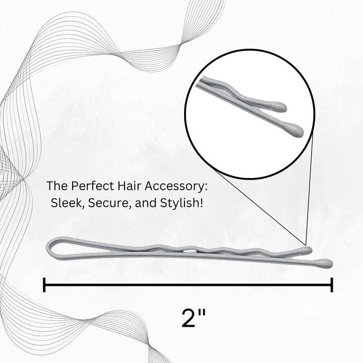 Bobby Pins 1353 Silver 60 count