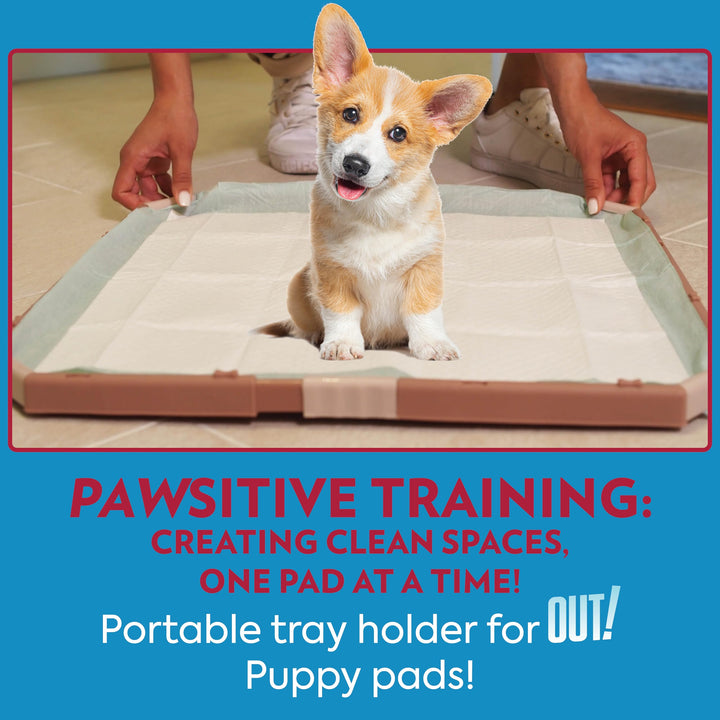 Training Pad Holder for Pets, Fits Pads 21 by 21-inch