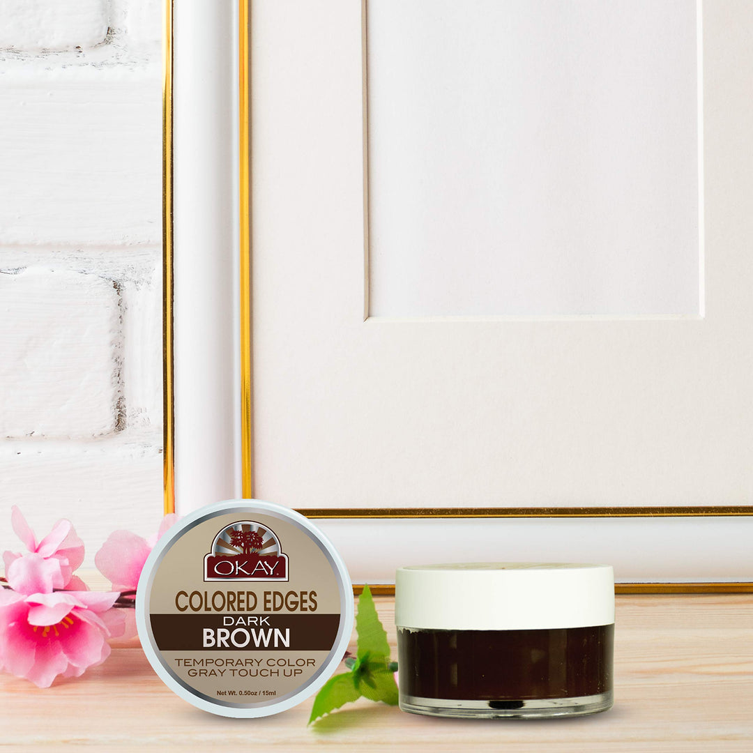 Colored Edges, Dark Brown, 0.5 Ounce