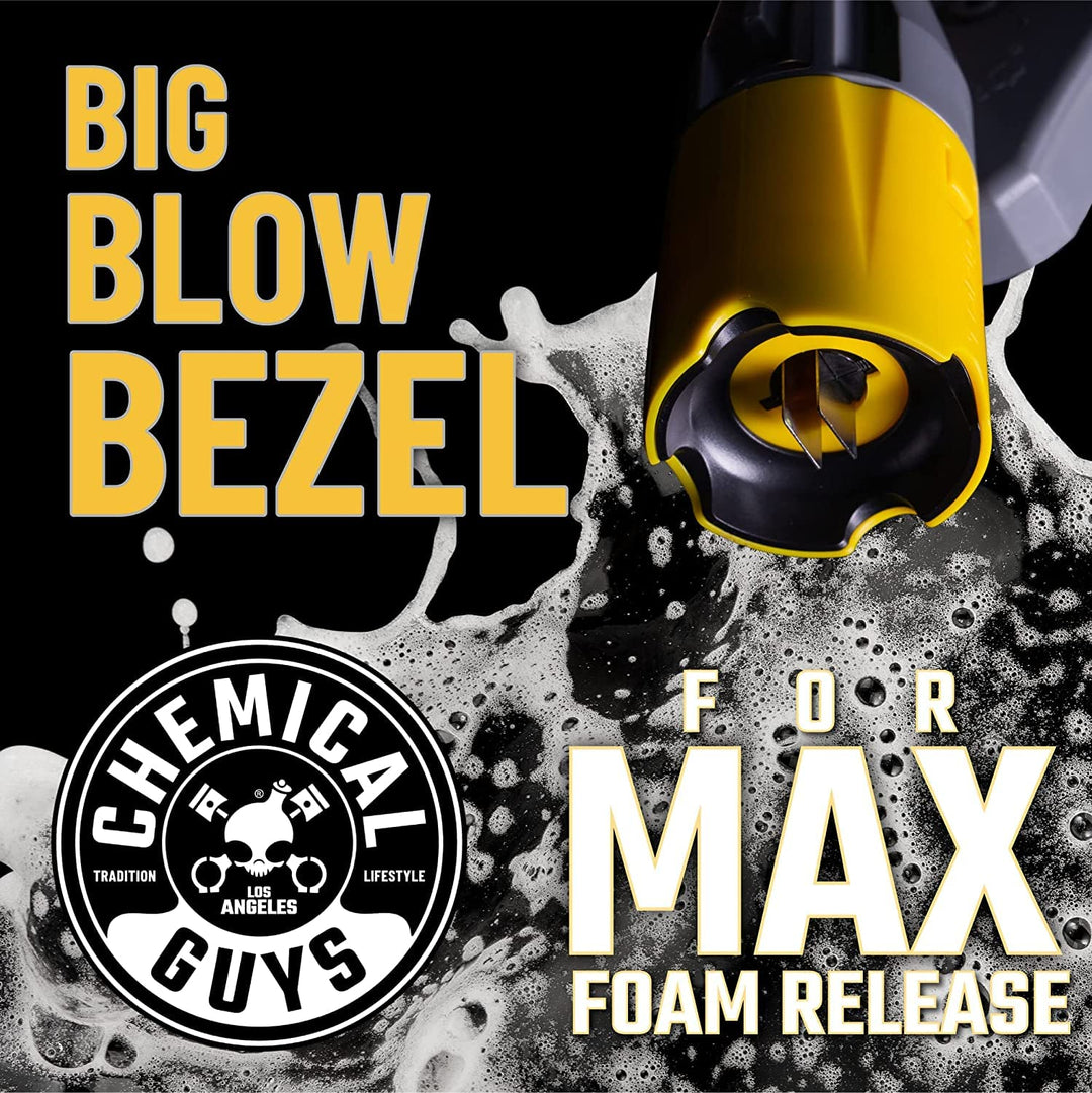 EQP324 Big Mouth Max Release Foam Cannon (Car Wash, Home Wash & Boat Wash Foam Cannon That Connects to Your Pressure Washer) 34 oz Bottle