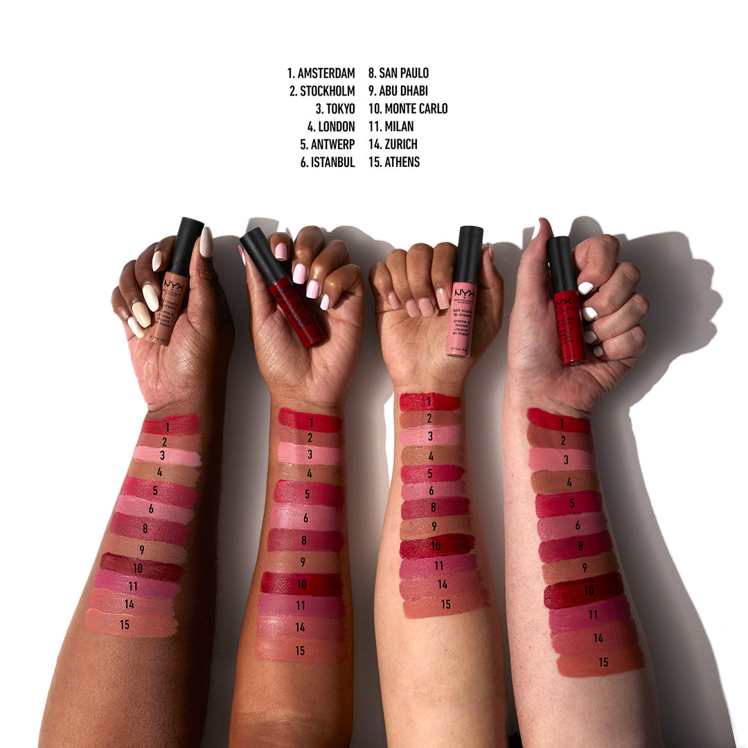 Nyx Professional Makeup Soft Matte Lip Cream, Buenos Aires, 8ml