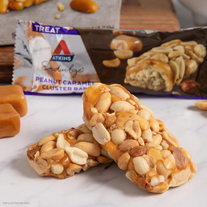 Atkins - Endulge Bar - Peanut Caramel Cluster - 5 Ct