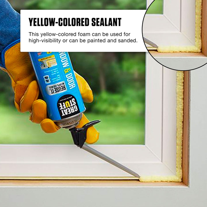 99108862 Smart Dispenser Window & Door, Yellow 12 Oz.