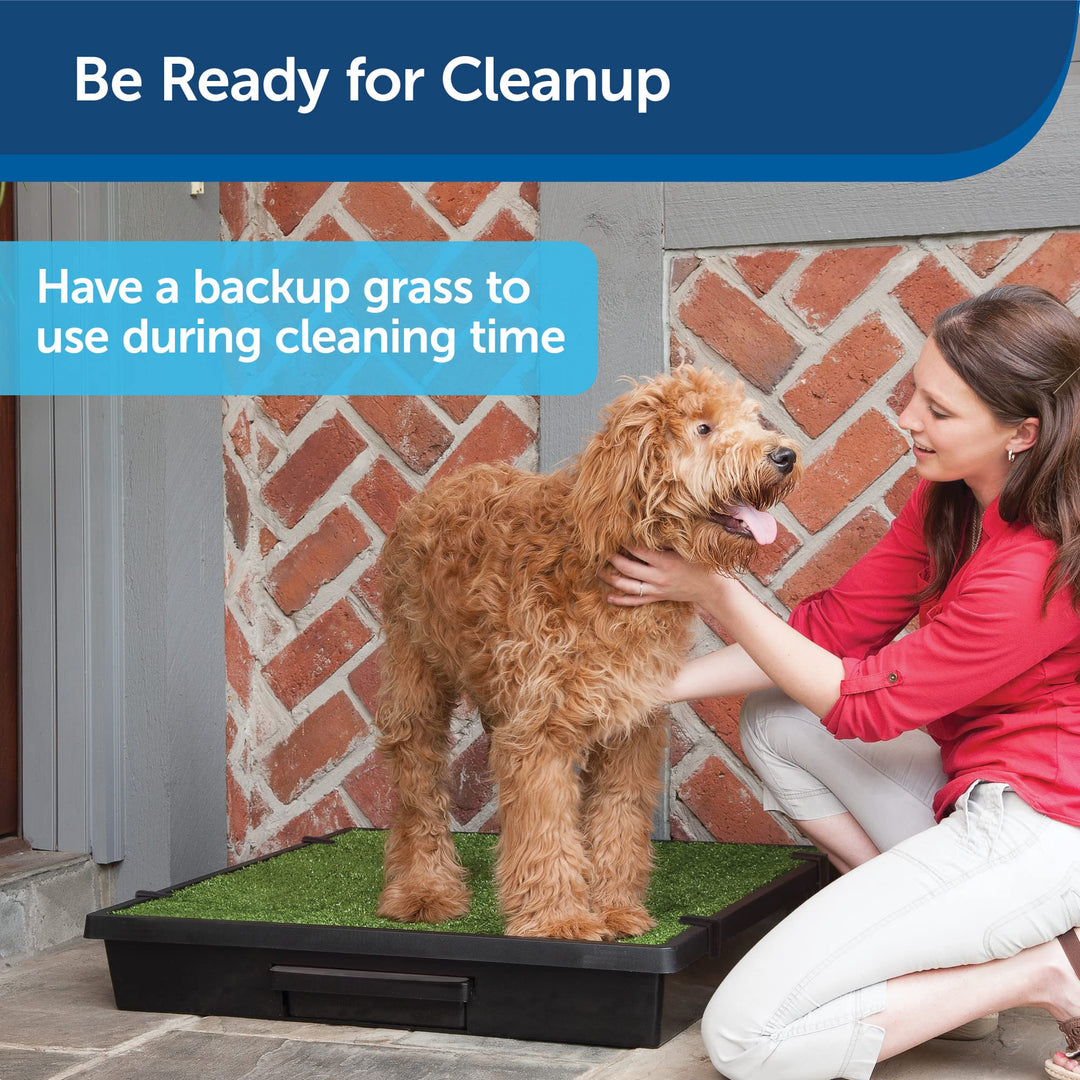Pet Loo Pet Potty Replacement Grass - Medium - Easy to Clean