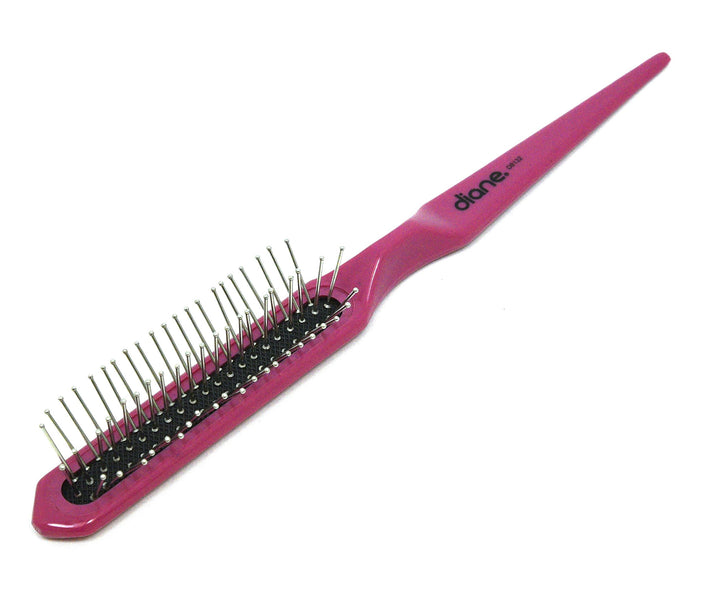 3-row Wire Bristle In Cushion Base Wig Hair Brush #8132,Assorted Colors
