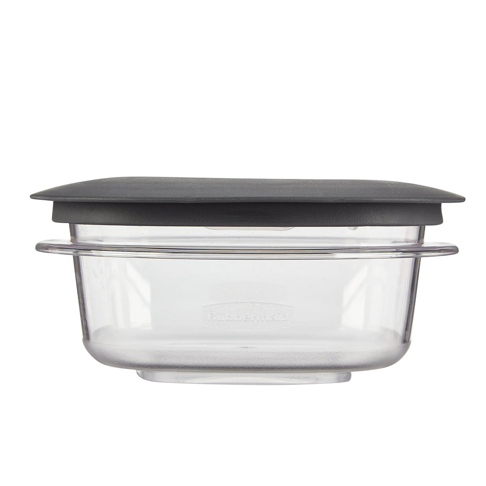 Premier Easy Find Lids Food Storage Containers, 1.25 Cup, Gray