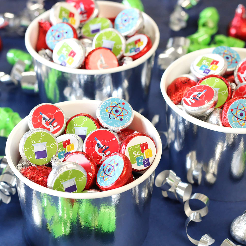 Distinctivs Science Party Favor Stickers, 324 Count