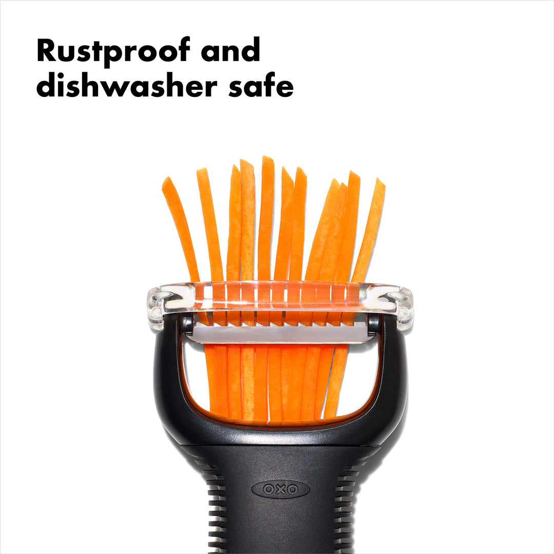 0719812003665 Good Grips Julienne Peeler, one Size, Multi