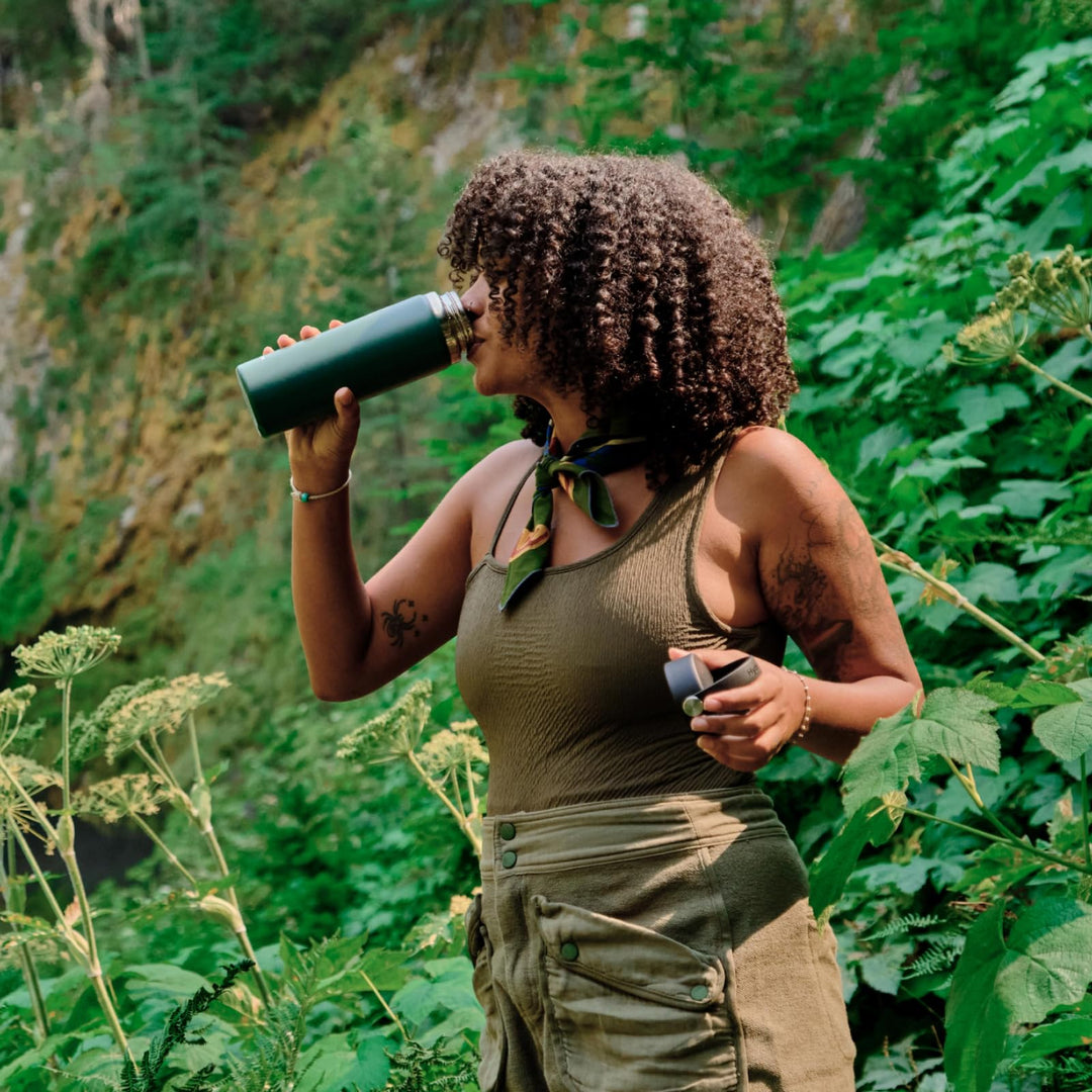 Wide Flex Cap White 32 Oz