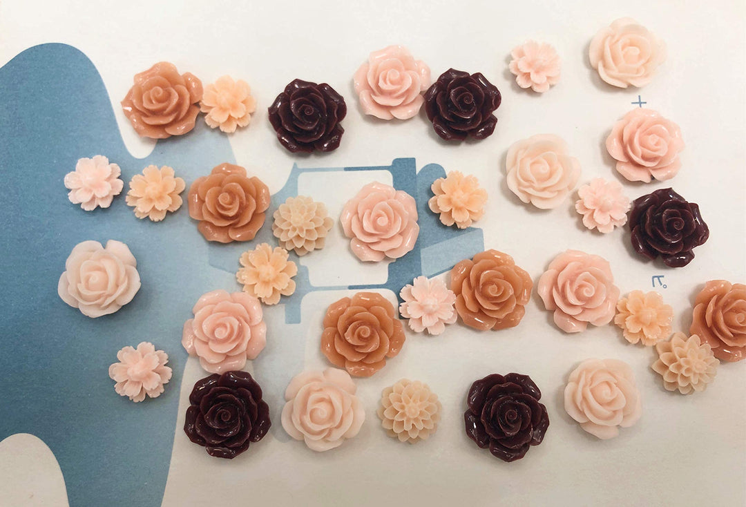 Seven YJ.Push Pins 24 Pcs,Decorative ThumbTacks for CorkBoard,Feature Wall, Office Organization or Home