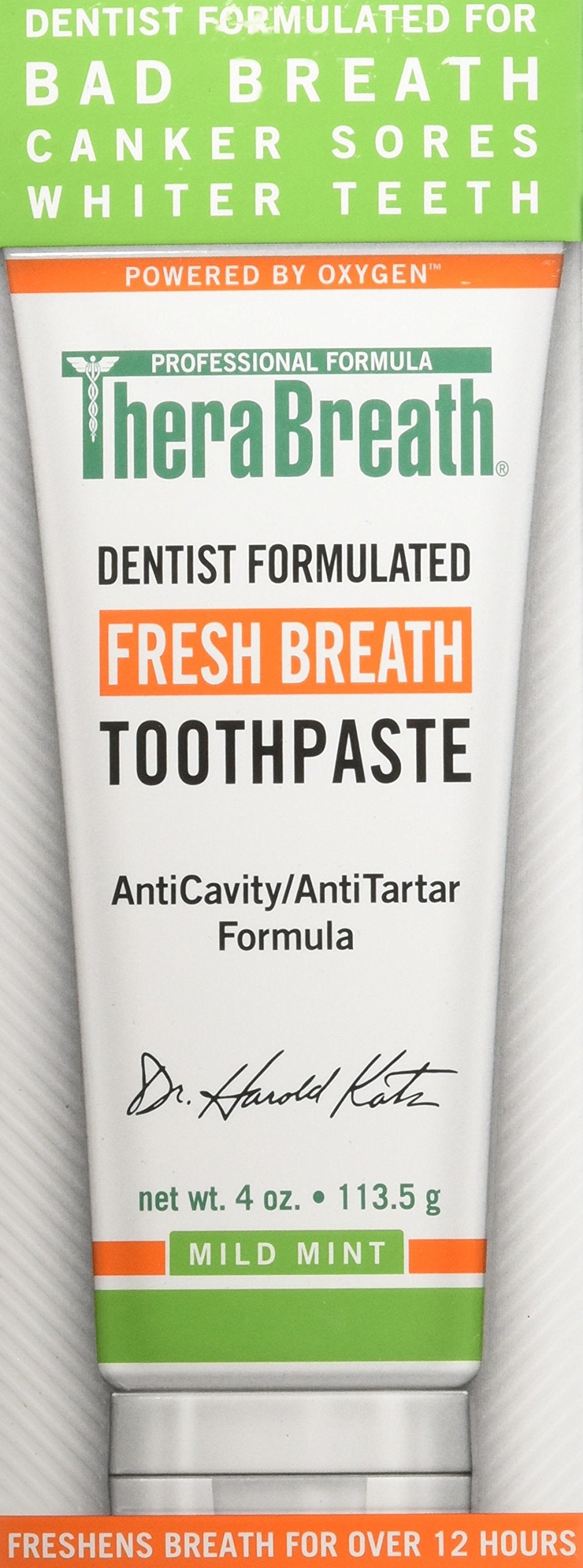 Fresh Breath Toothpaste 4 oz