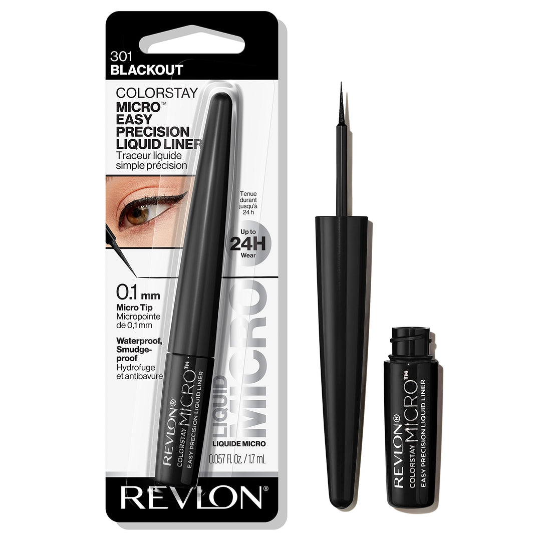 ColorStay Micro Easy Precision Liquid Liner, 301 Blackout (Pack of 1)