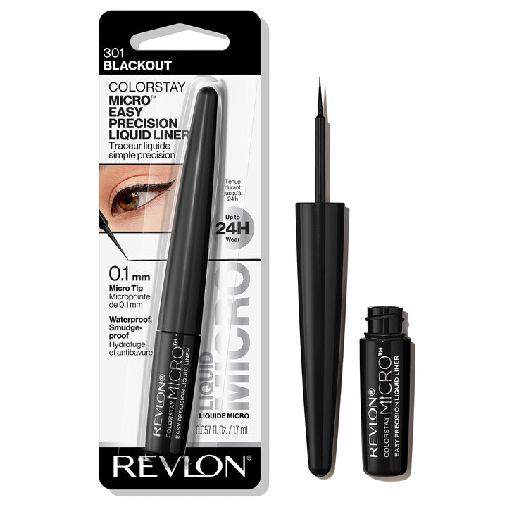 ColorStay Micro Easy Precision Liquid Liner, 301 Blackout (Pack of 1)