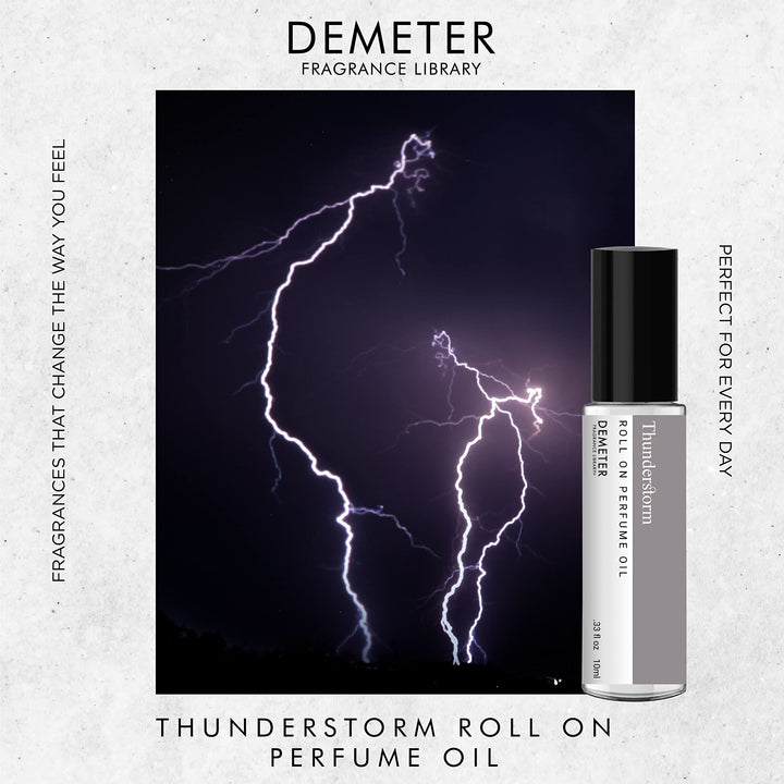 Thunderstorm Roll On Perfume Oil, 0.33 Oz, Long-Lasting