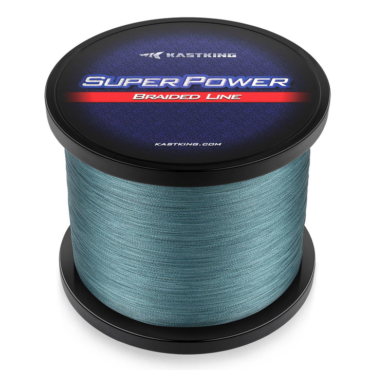 Superpower Braided Fishing Line,Low-Vis Gray,20 LB,327 Yds