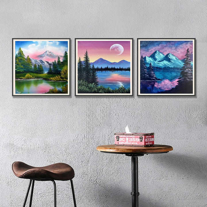 9 Pack Diamond Painting,DIY 5D Diamond Painting Kits for Adults & Kids,Diamond Art Kits for Adults Full,12x12 inch