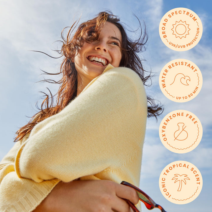 Weightless Hydration Lotion Sunscreen SPF 50, 6oz | Oil Free Sunscreen, Sunscreen SPF 50, Broad Spectrum Sunscreen, Oxybenzone Free Sunscreen, Body Sunscreen, 6oz