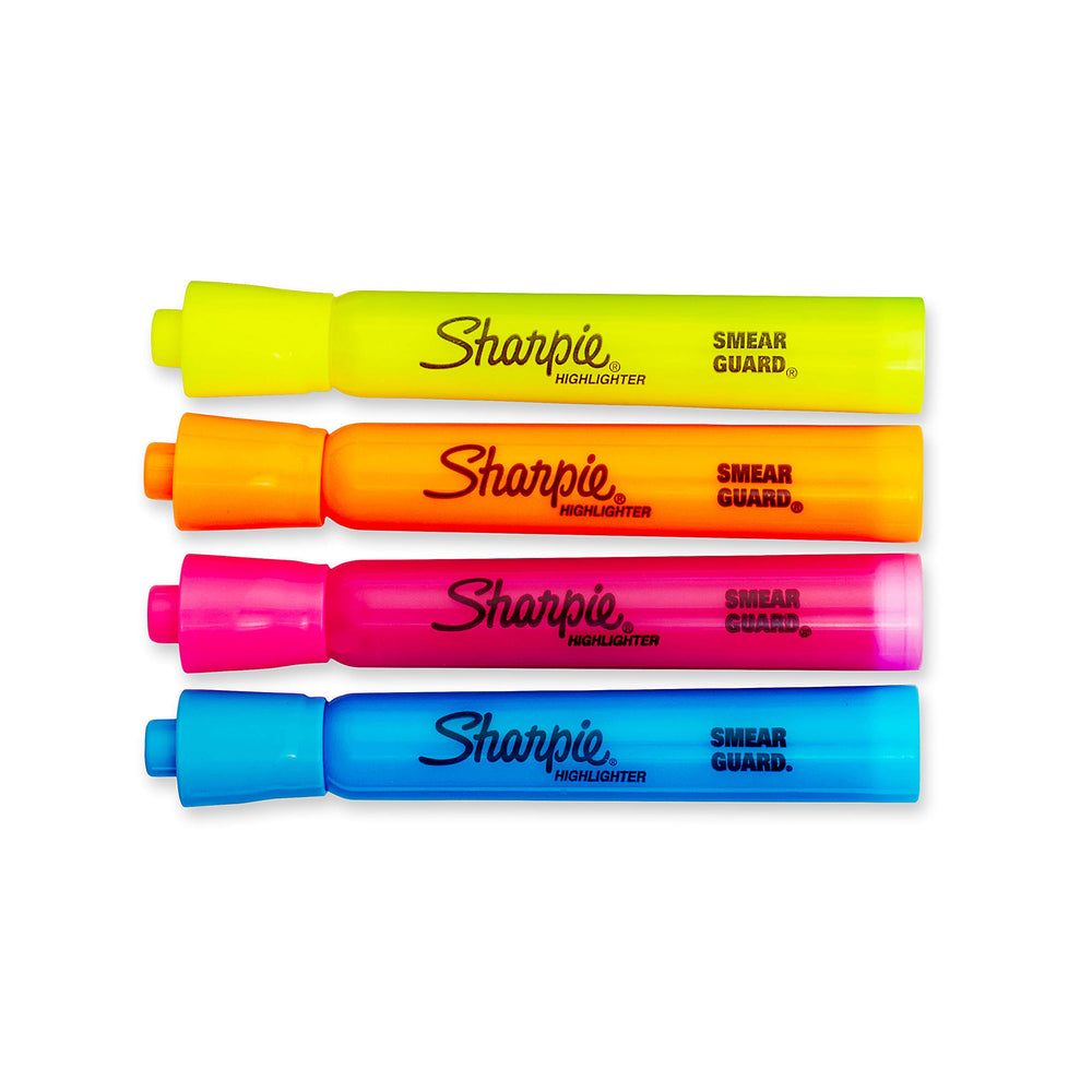 Accent Tank-Style Highlighters, 4 Colored Highlighters (25174PP)