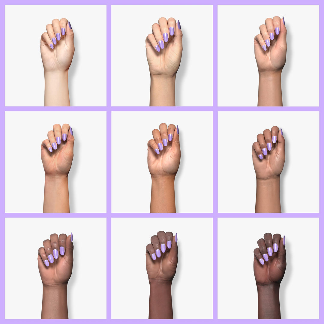 Shellac Soak Off UV LED Gel Nail Polish - Neon Lavender (060) 10ml
