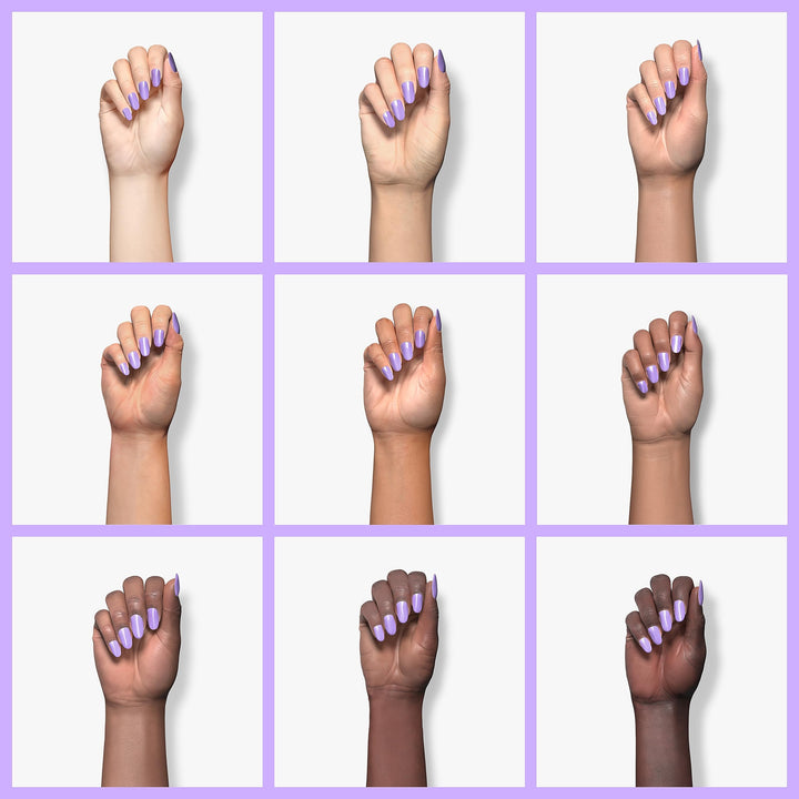 Shellac Soak Off UV LED Gel Nail Polish - Neon Lavender (060) 10ml