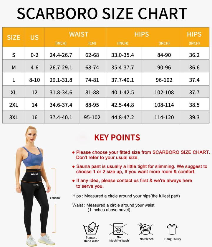 Sauna Sweat Pants for Women High Waist Compression Slimming Weights Thermo Legging Workout Body Shaper Sauna Suit