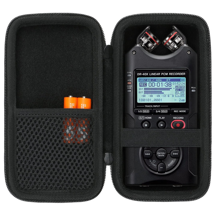 Hard Case Replacement for Tascam DR-40X Four-Track Digital Audio Recorder (DR-40X)