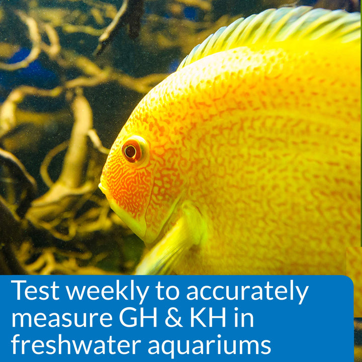 GH & KH TEST KIT Freshwater Aquarium Water Test Kit, 2.5 oz.