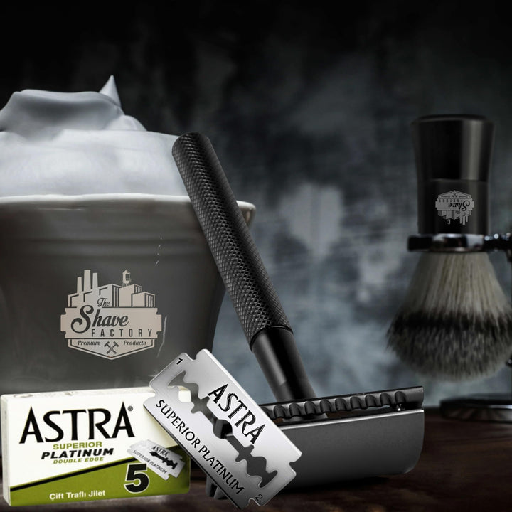 Astra Superior Premium Platinum Double Edge Safety Razor Blades 3 Pack of 5 Blades (3)