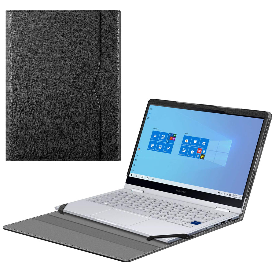 Sleeve Case Cover for 13.3 Samsung Galaxy Book Flex Alpha 13 NP730QCJ/ Book Flex2 Alpha NP730QDA/Galaxy Chromebook 2 XE530QDA/Galaxy Book S/ Ion 13 NP930XCJ, Black